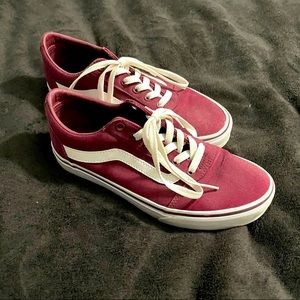 Old Skool Maroon Vans